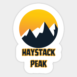 Haystack Peak Sticker